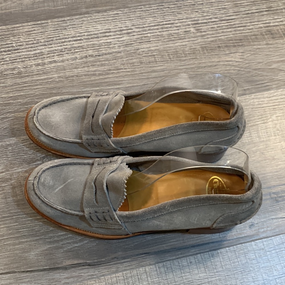 Church''s grey suede Penny loafer size 7 - Picture 7 of 10